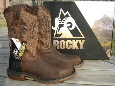 rocky work boots square toe