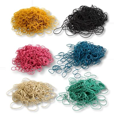 DM-FOLIEN GMBH Gummiringe Gummibänder Gummiring Gummi Beutel Gummiband Haushaltsgummis 1kg rot