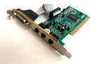 AU ASOUND Sound Card Express PCI ASP003 MA5ASOUND ALS4000 Plug & Play / MIDI ~