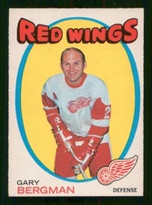 GARY BERGMAN 1971-72 O-PEE-CHEE 1971-72 NO 119 EXMINT+     46454