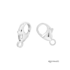 4PC Sterling Silver Small Lobster Claw Clasp 5x9mm 51520