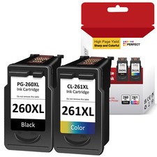 PG-260XL CL-261XL Ink Cartridge for Canon Pixma TR7022 TR7028 TR7020 TS5320 Lot