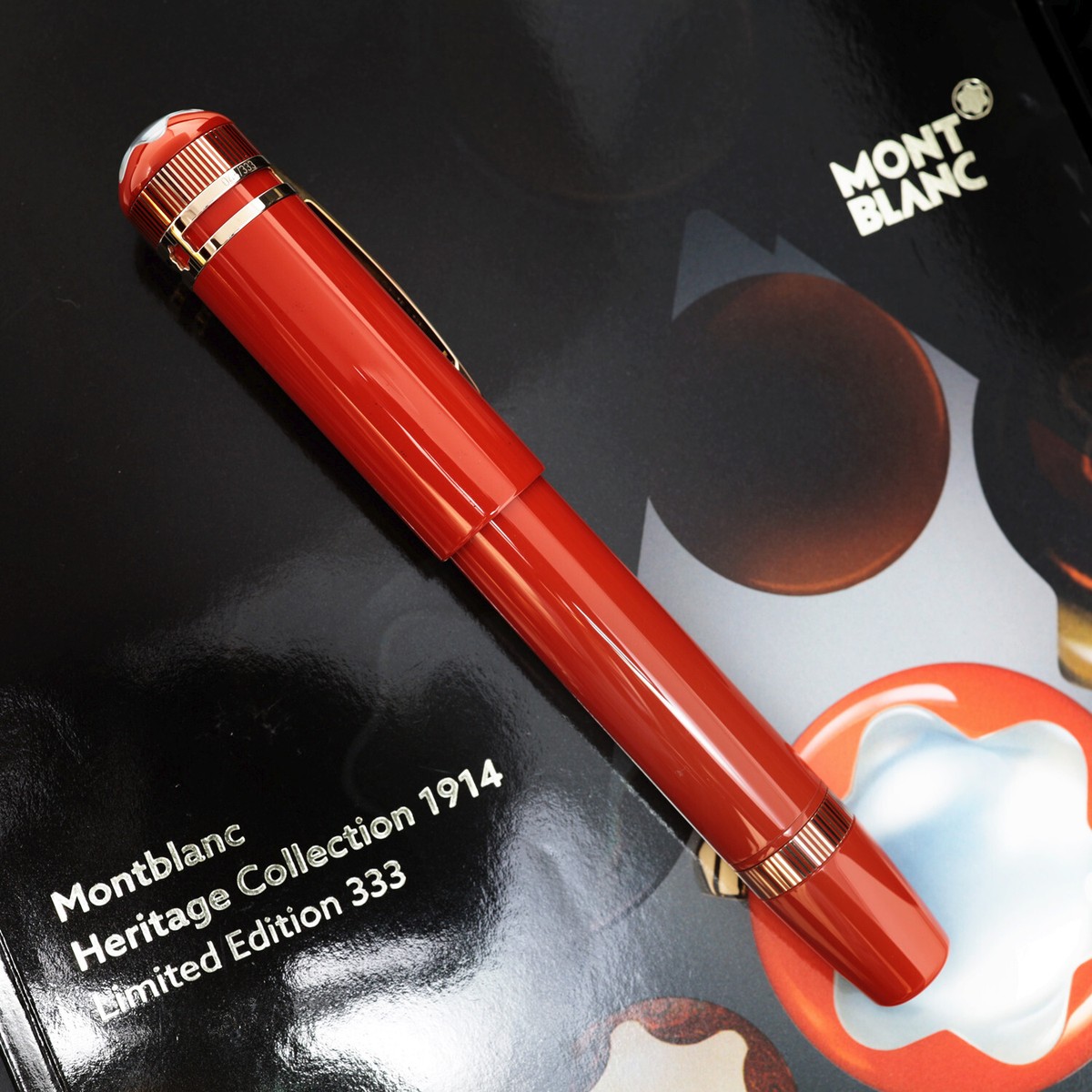 Montblanc Heritage 1914 LE 333 Coral Fountain Pen - 110371 | eBay