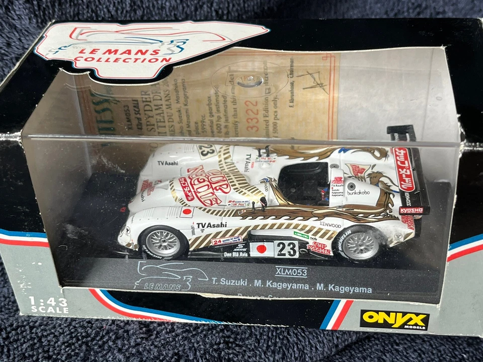 Onyx Le Mans Collection – Panoz Spyder LMP - 24HR Du Mans 2000 – 1:43 Scale - LE - Image 2 of 4