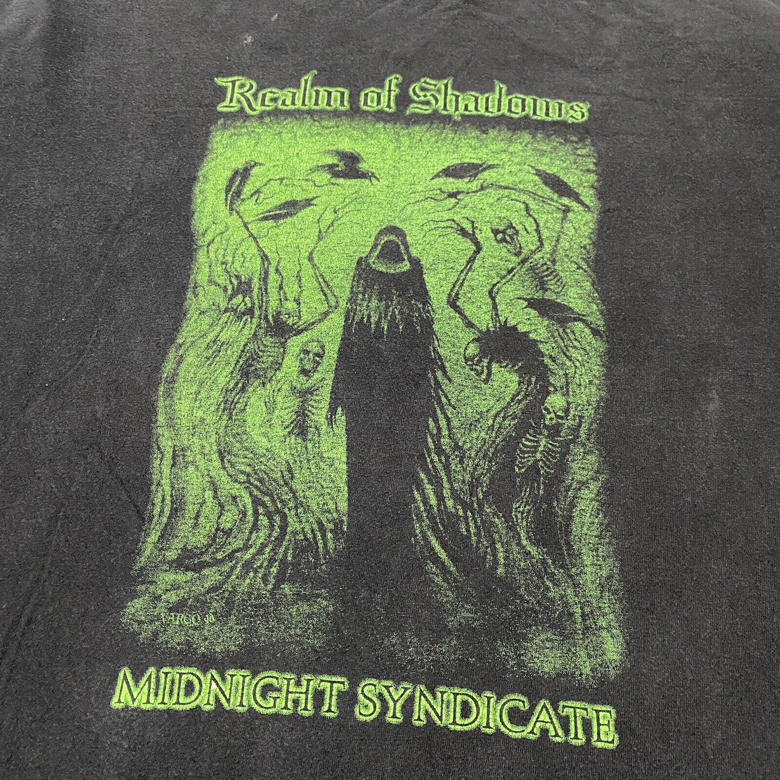 Midnight Syndicate Realm Of Shadows Y2K T-shirt S… - image 2