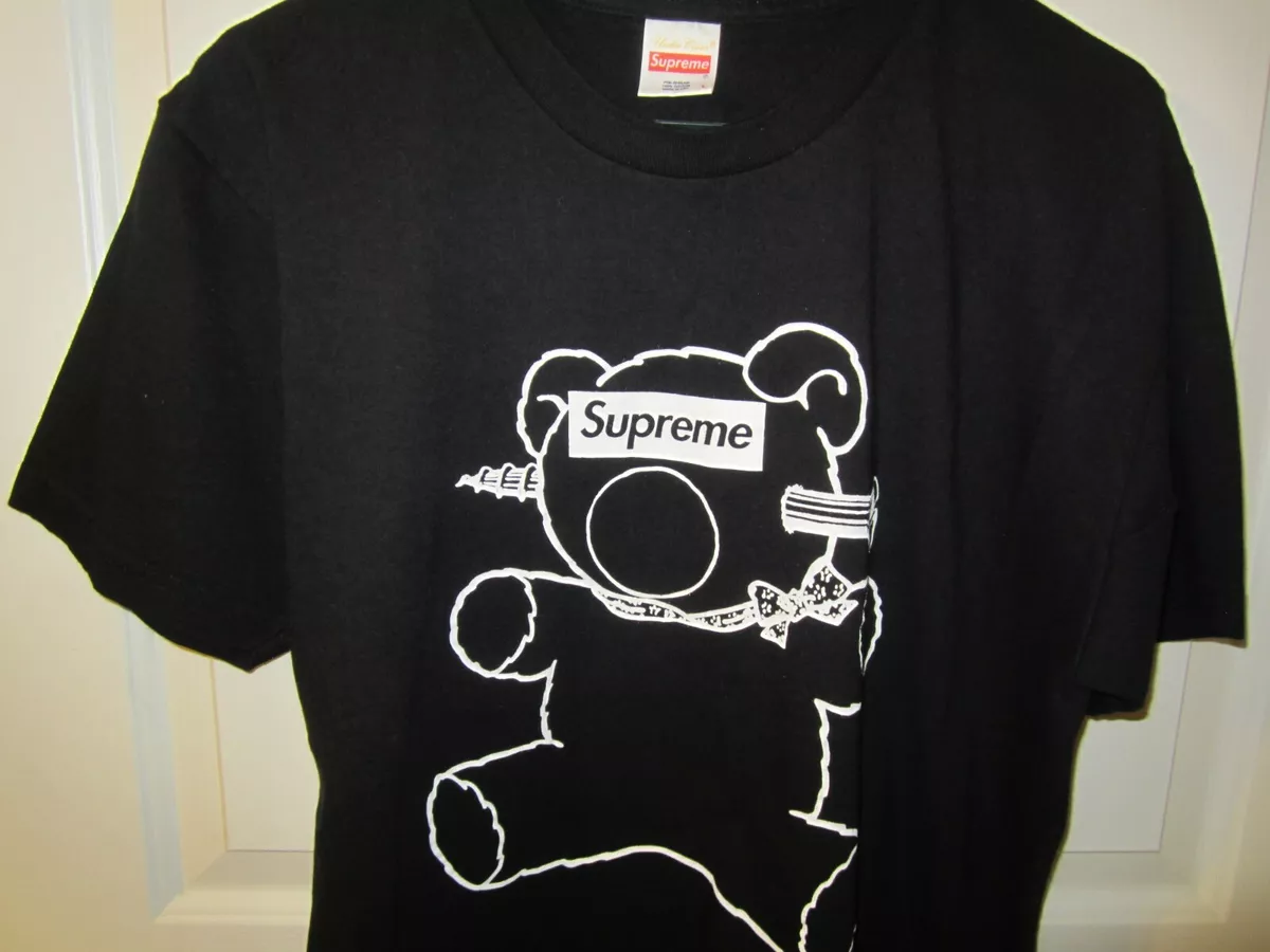 Supreme x Undercover Teddy Bear tee SS15 Large black shirt