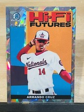 2022 Bowman Chrome Hi-Fi Futures Armando Cruz Atomic 133/150 SSP 1:2289🔥🔥