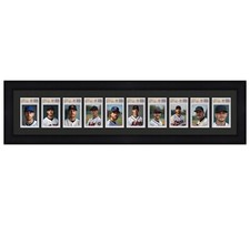 BGS BVG Graded Card Frame Display Holds (10) Slabs Baseball UV Protection-option