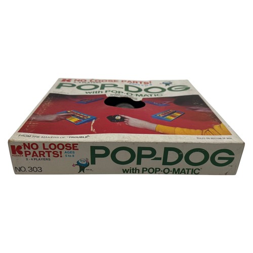 Pop-Dog Pop-O-Matic Board Game 1973 – Vintage Kids Game by Arrow - Picture 7 of 8