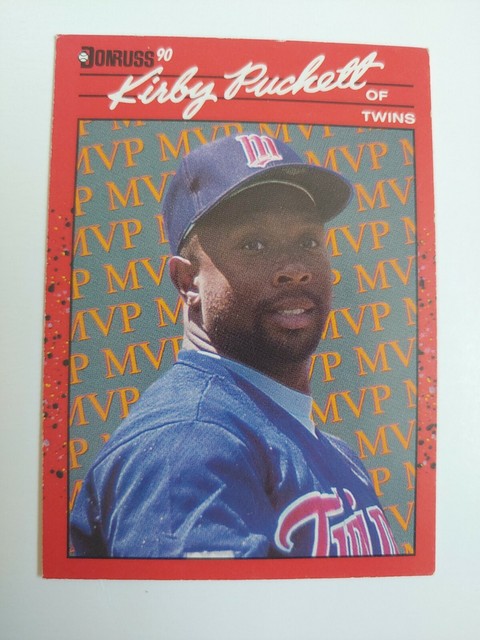 1990 MVP Kirby Puckett Donruss Baseball Card BC 8 EBay