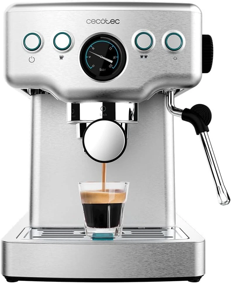 Cafetera Express de Brazo Cecotec Power Espresso 20 Steel Pro