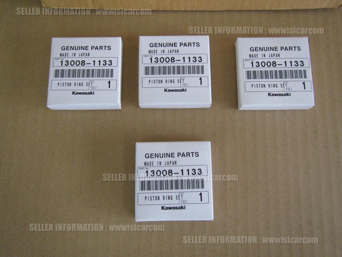 KAWASAKI XANTHUS ZR400D FULL RING SET 13008-1133 NEED MORE SPARES