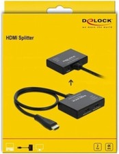 Delock 87747, HDMI Splitter 1 x HDMI in   2 x...