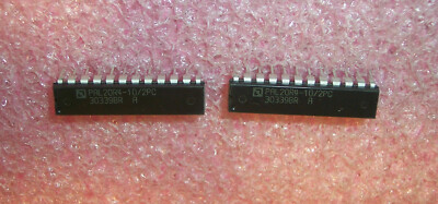 QTY (12) PAL20R4-10/2PC AMD 24 PIN DIP PROGRAMMABLE ARRAY LOGIC NOS