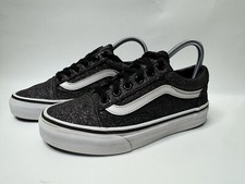 Vans Old Skool Rainbow Glitter Skate Shoes Black US Size Women s 5 / Men s 3.5
