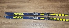 VTG 1978 Hexcel International Skis 182cm Blue Lock Bindings Made In USA
