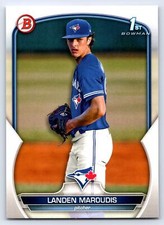 2023 1st Bowman Draft #BD-138 Landen Maroudis Toronto Blue Jays Baseball Card