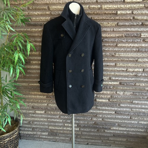 Lauren Ralph Lauren Men’s Labrada Navy Double Breasted Peacoat Size 42S NWOT - Picture 9 of 11