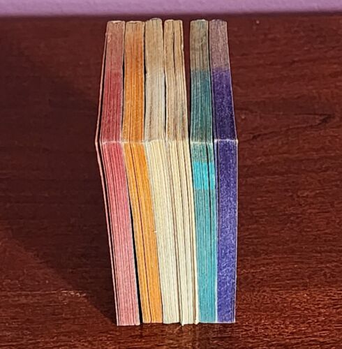 1934, 6 WEE LITTLE BOOKS MICKEY MOUSE COMPLETE WITH ITS ORIGINAL BOX - Foto 19 di 24