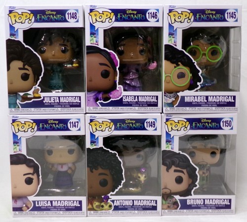 Funko Pop! Disney Encanto Madrigals Lot of 6 1145 1146 1147 1148 1149 1150