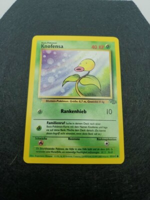 first edition bellsprout pokemon card Vintage Common - Set/4 Bellsprout Base Set 2 Non-holo Pokemon Cards 66/130  - LP