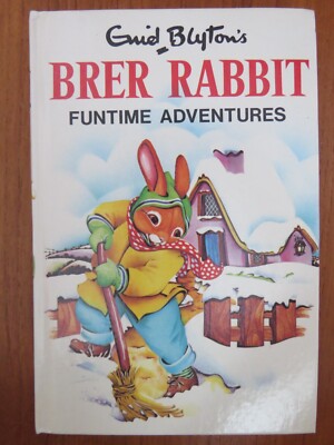 Vintage Brer Rabbit Fun time Adventures Enid Blyton Hardback Book Purnell & Sons