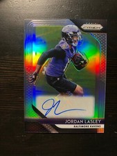 2018 Panini Prizm Rookie Auto Jordan Lasley #RA-JL Rookie Auto RC Card PWE. rookie card picture