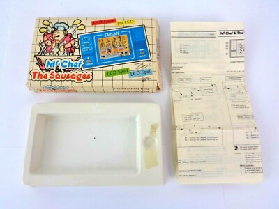 Jeu LCD Game - Mr. CHEF & The Sausages - Style Nintendo Game & Watch - Occasion