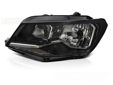 Scheinwerfer Halogen Links für VW Caddy IV SA Bj. 15-20 Stellmotor DRL H4 TYC