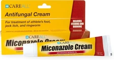Antifungal Cream 2% Miconazole by CareAll 1oz Treats Ringworm & Jock Itch
