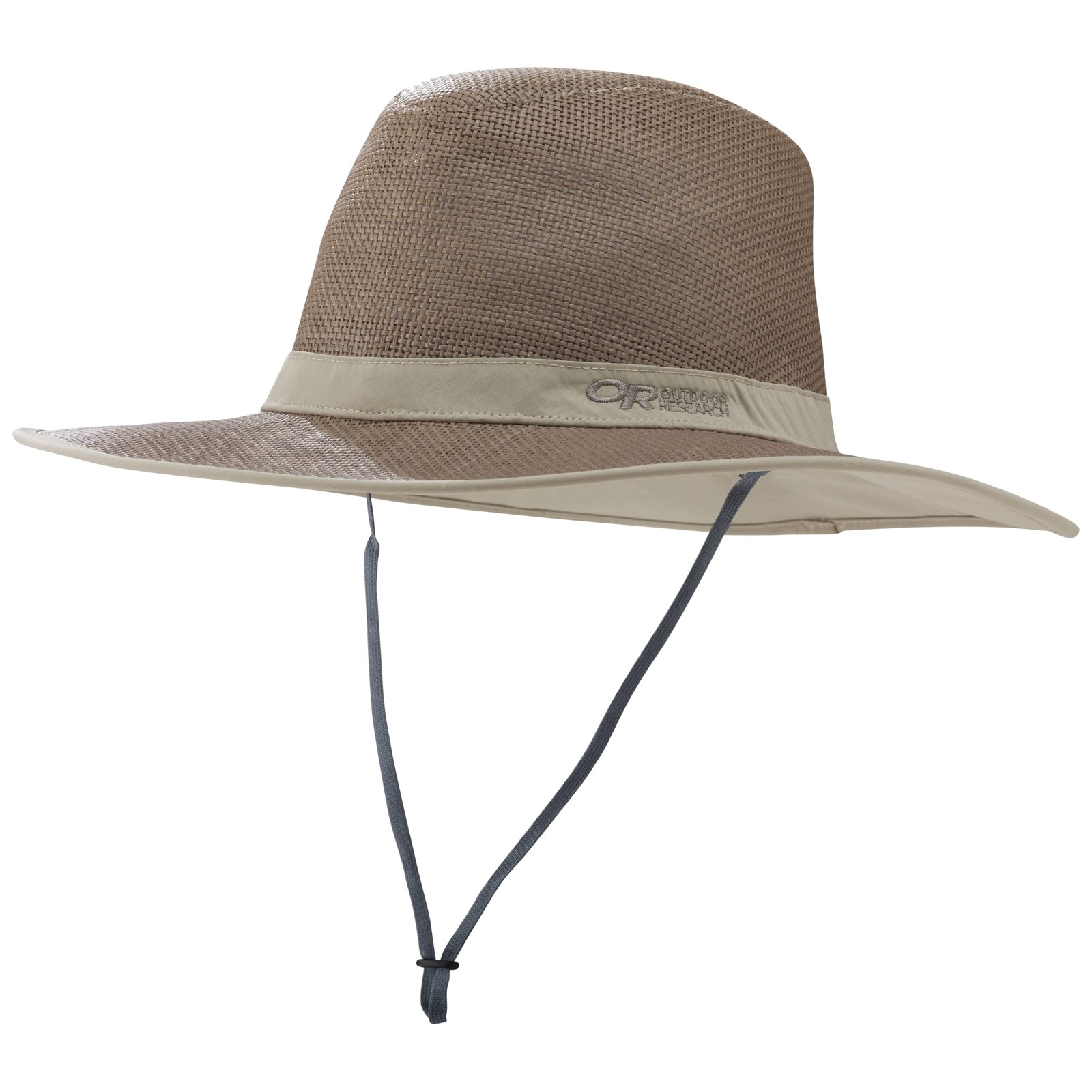 Papyrus Brim Sun Hat, Walnut, Large