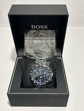 Hugo Boss HB1513758 Hero Sport Lux Chronograph – Blue Dial – New with Box