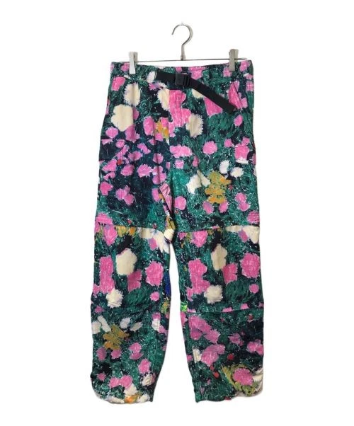 Supreme Trekking Convertible Pantalon Ceinturé Zip Off Imprimé Floral Homme S