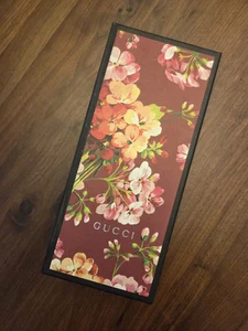 VIDE Véritable Gucci Supreme Floral GG Bloom Slides Rangement Chaussures BOÎTE UNIQUEMENT