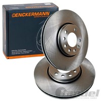 2X Denckermann Bremsscheiben 302Mm BelÜFtet Vorne Passend FüR Opel Signum Vectra