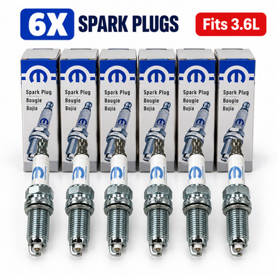 6 Pack Mopar Spark Plugs SP149125AF Ram 1500 Jeep Grand Cherokee 3.6L V6