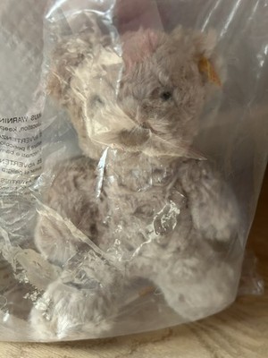 Steiff 113413 Honey Teddybär, neu, 18 cm, Teddy Bär, noch verpackt, Knopf im Ohr
