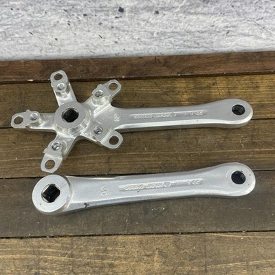 Vintage Sugino GP Crankset 175mm Triple Square JIS 110 BCD Japan