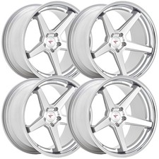 Set-4 Ferrada Fr3 19x9.5 5x120 Machine Silver 35mm Wheels Rims 19 Inch Set-4 Ferrada Fr3 19x9.5 5x120 Machine Silver 35mm Wheels Rims 19 Inch