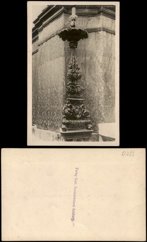 Ansichtskarte Salzburg Sandleuchter Peterkirche 1932