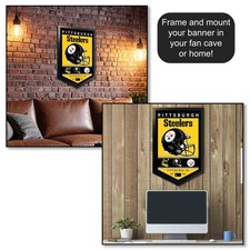 WinCraft Pittsburgh Steelers Pennant Banner Flag