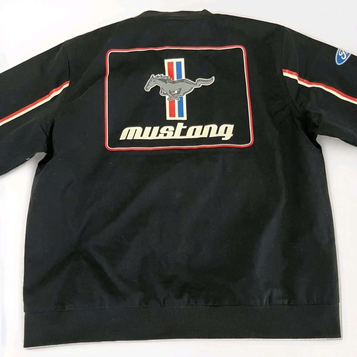 Ford Mustang Racing Varsity Jacket – Black – XXL – NWT W/ Mustang