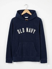 Sudadera con capucha azul marino estilo casua...