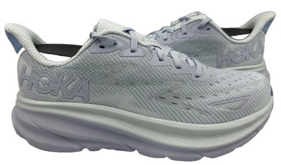 Hoka Women's Clifton 9 Lace Up Athletic Running Shoes Lt.Purple Size:8.5 82E