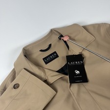 Ralph Lauren Mens Khaki 40R Classic Fit Rainc...