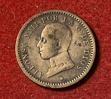 Spain 2 Centimos 1912 Copper Coin KM#732 T10341