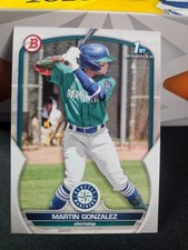 Martin Gonzalez 1st 2023 Bowman Prospects #BP-28 Seattle Mariners