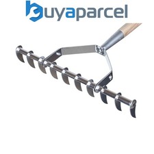 Image of Kent & Stowe 70100902 Stainless Steel Long Handled Scarifying Rake, FSC K/S70100