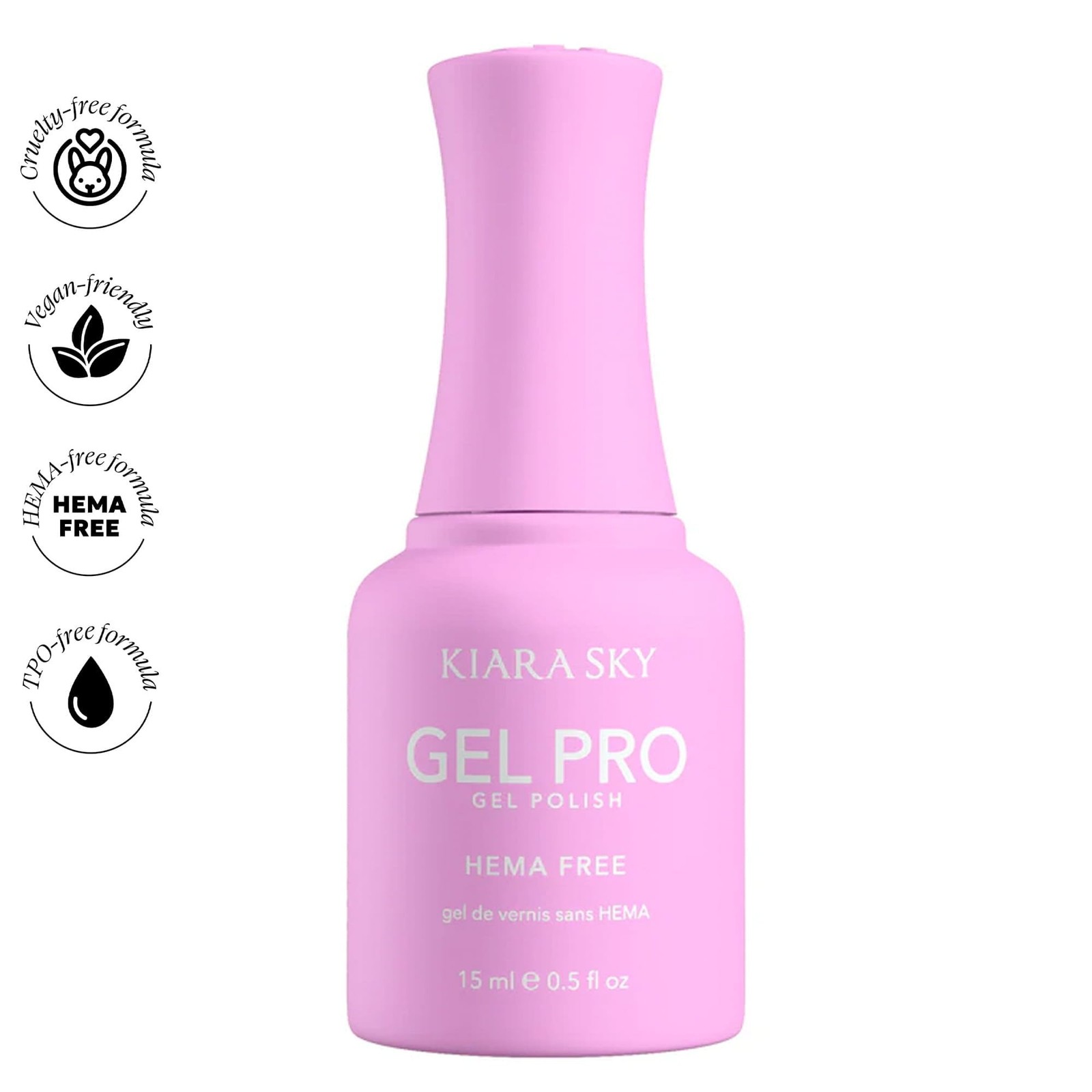 Kiara Sky HEMA & TPO Free Gel-Pro Polish 15ml - Chic Babe (HFG038)