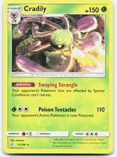 Pokemon Cradily 11/236 Cosmic Eclipse NM